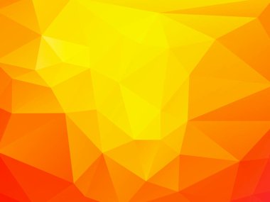 geometrik turuncu arka plan