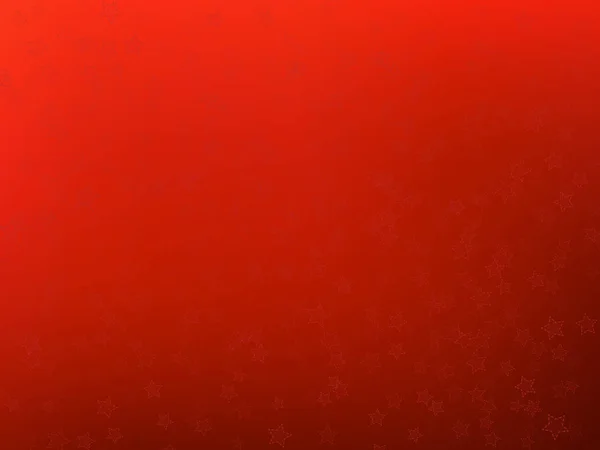 Abstracte kerst rode achtergrond met sterren — Stockvector