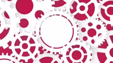 Vites tekerlekleri ile endüstriyel hareket arka plan iş kavramı