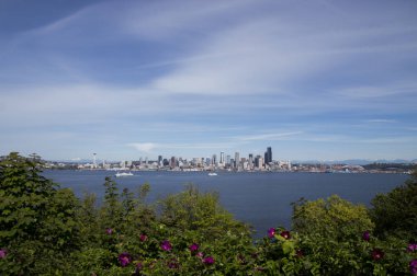 Seattle Şehir Merkezi Görünümü 