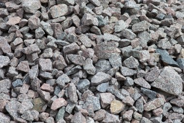 Doku veya arka plan gri ezilmiş taş