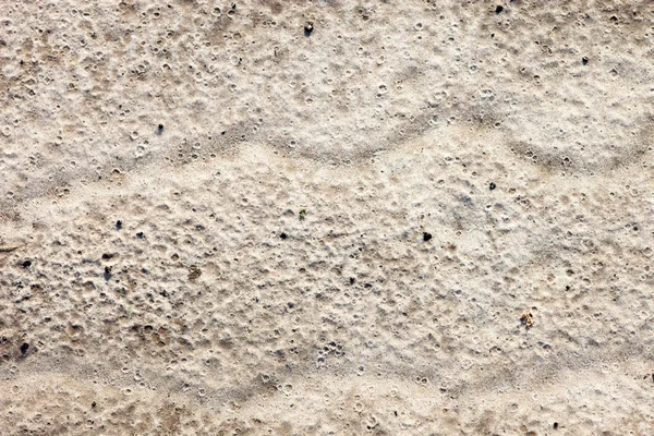 Sand Surface Rain Visible Traces Raindrops — Stock Photo, Image