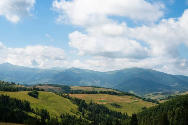 Landschap in de Oekraïense Karpaten — Stockfoto