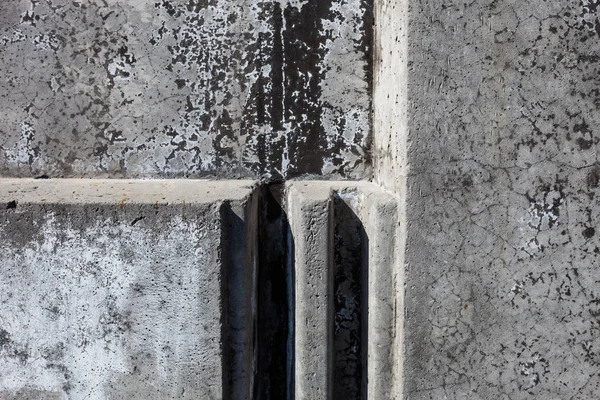 Surface blocs de béton gris — Photo
