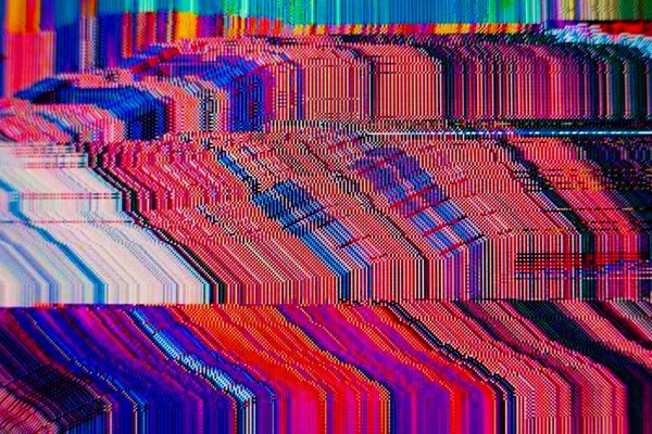 Abstracte glitch achtergrond — Stockfoto