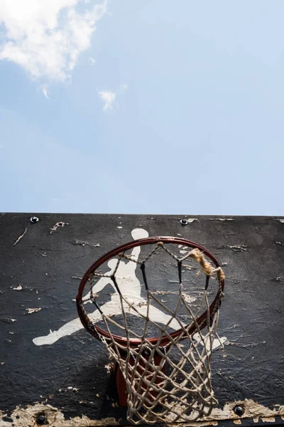 Kyiv Ukraine June 2014 Jumpman Logo Nike Painted Black Backboard — Stock Photo, Image