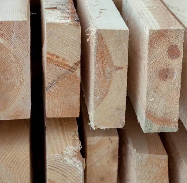 Houten Planken Houtstapel Die Lucht Droogt Hout Drogen Kruiden Hout — Stockfoto