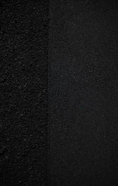 Surface Noire Nouveau Béton Bitumineux — Photo