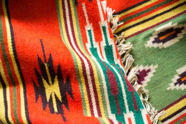 Karpat Dağları bölgesinden geleneksel Ukrayna kumaşı