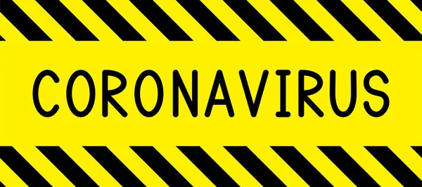 Penipuan Coronavirus Covid Zona Karantina Daerah Yang Dibatasi Garis Peringatan - Stok Vektor