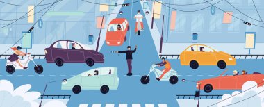 Şehir hayatı maskesi takan nakliye şoförleri