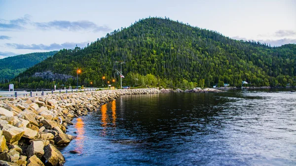 Anse Petit Saguenay Canada August 2019The Time Lapse Photo Anse — ストック写真