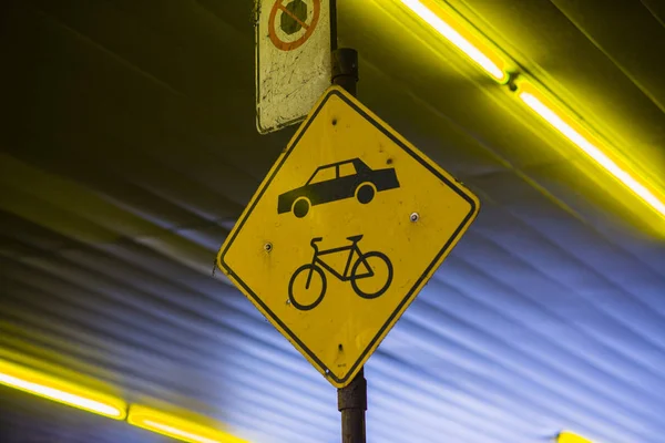  car sign  on background,close up