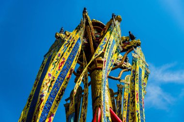 Pekin, Çin - 7 Nisan 2019: Pekin 'de yasak şehir