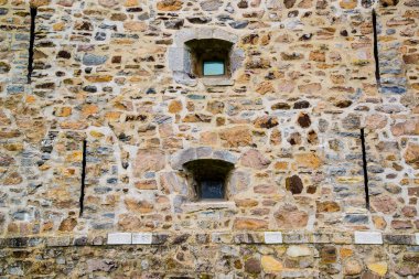 Antik tuğla duvar dokusu arka plan.