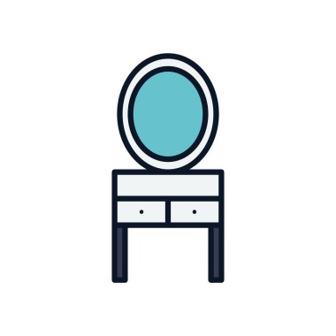 İzole edilmiş Japon ev hattı doldurma ikonu vektör tasarımı