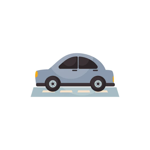 Isolated car vehicle flat style icon vector design — Διανυσματικό Αρχείο