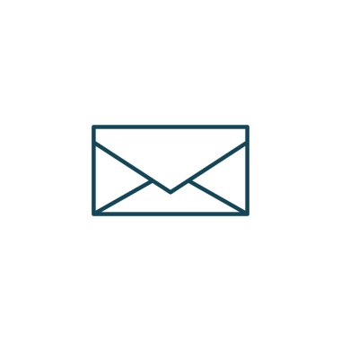 Isolated envelope message line style icon vector design
