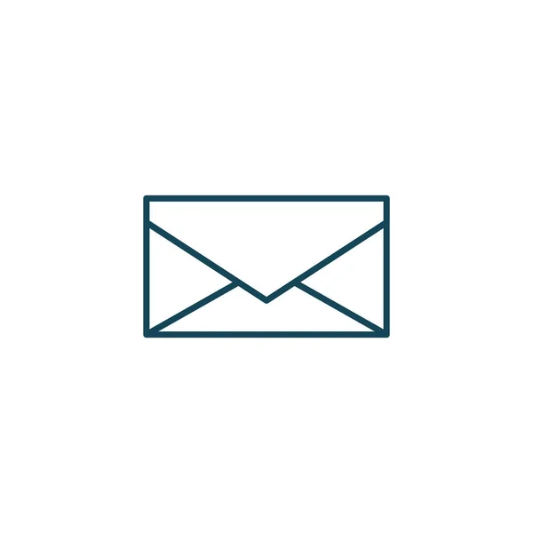 Isolated envelope message line style icon vector design — Stock vektor