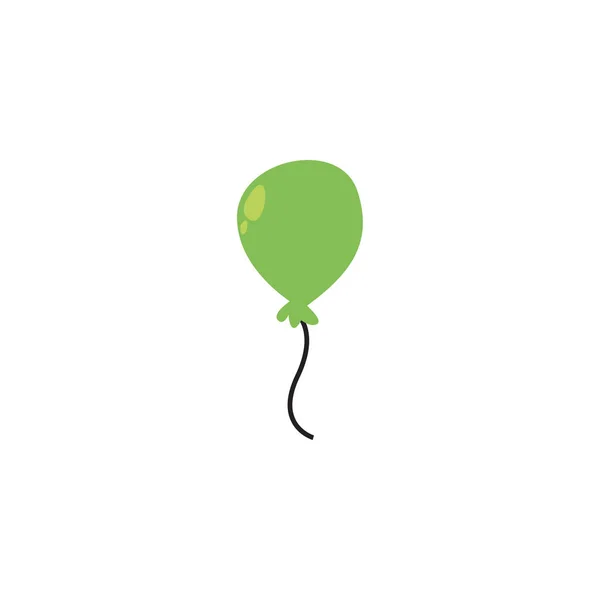 Party and celebration balloon fill style icon vector design — Stok Vektör