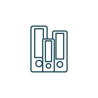 Isolated files line style icon vector design