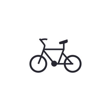 Isolated bike fill style icon vector design