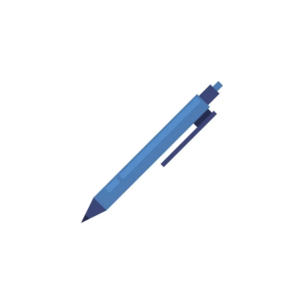Design de vetor de ícone de estilo de preenchimento de caneta isolada — Vetor de Stock