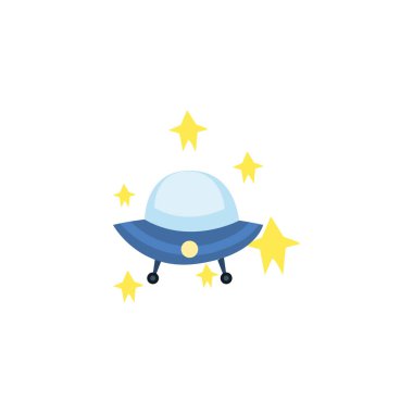 Isolated rocket fill style icon vector design