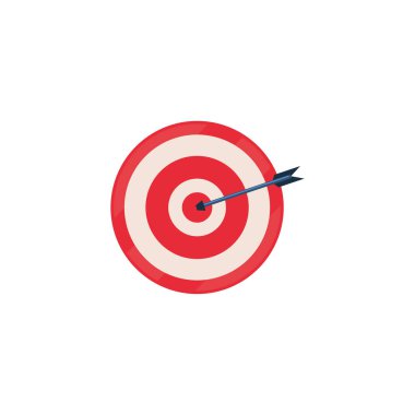 Isolated target fill style icon vector design