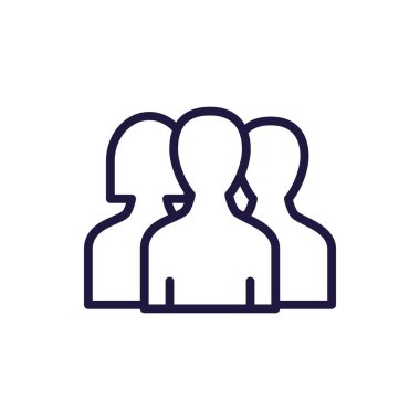 İzole edilmiş avatarlar biçim ikon vektör tasarımı