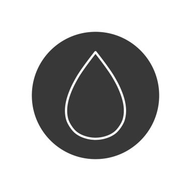 Isolated oil drops line block style icon vector design
