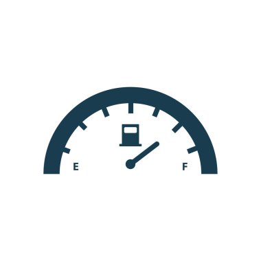 Isolated gasoline gauge tower silhouette style icon vector design