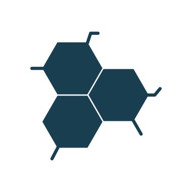 Isolated cells structure silhouette style icon vector design