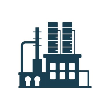 Isolated factory silhouette style icon vector design