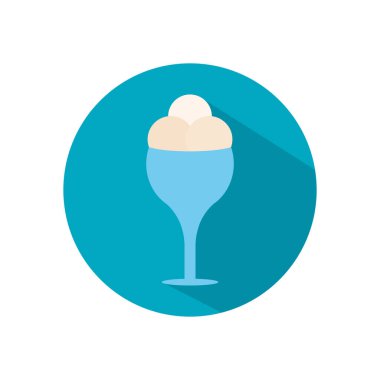 Isolated ice cream flat style icon vector design