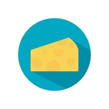 Isolated cheese food flat style icon vector design