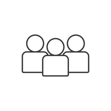 İzole edilmiş avatarlar biçim ikon vektör tasarımı