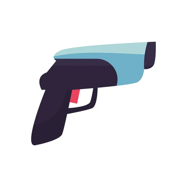 Isolated space gun line style icon vektordesign — Stockvektor