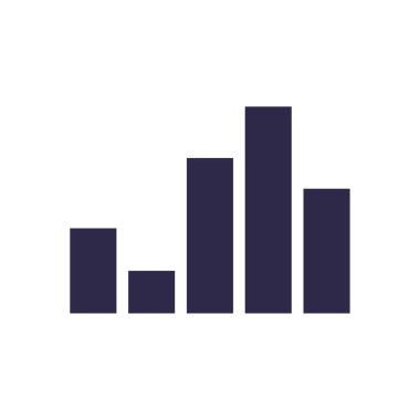 İzole dalga doldurma biçimi vektör tasarımı