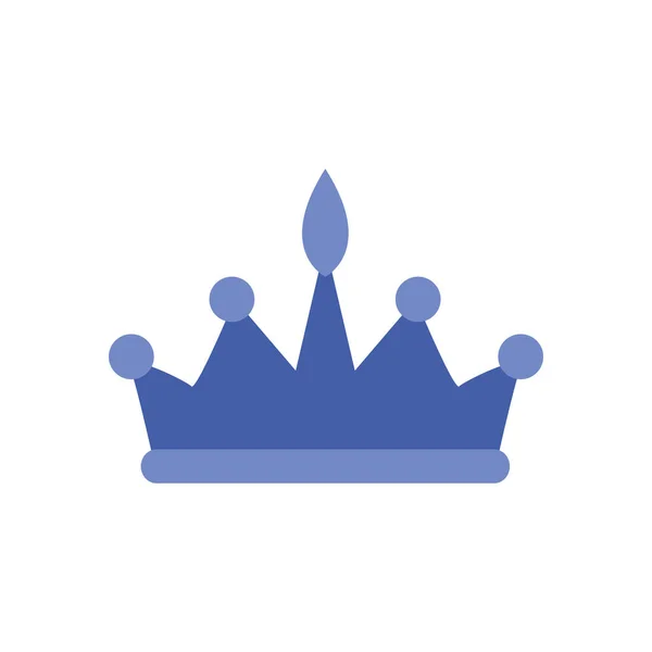 Izolovaný design vektoru stylu královské koruny — Stockový vektor