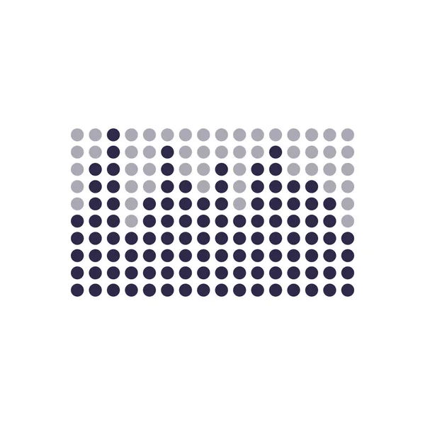 孤立尖波填充风格图标矢量设计 — 图库矢量图片