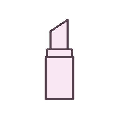 Isolated lipstick line style icon vector design
