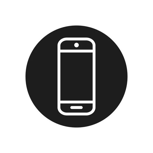 Isolated digital smartphone line block style icon vector design — Stock Vector