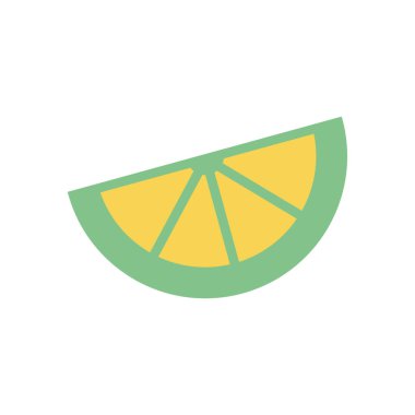 Isolated lemon fruit flat style icon vector design