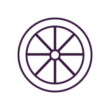 Isolated lemon fruit line style icon vector design