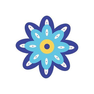 Isolated flower flat style icon vector design