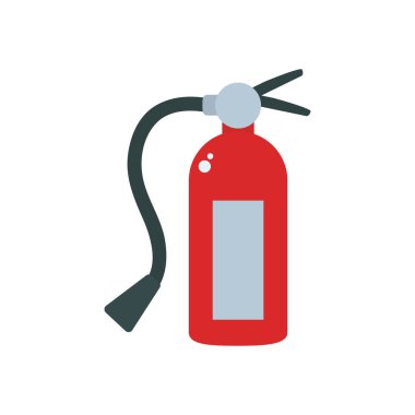 extinguisher flat style icon vector design