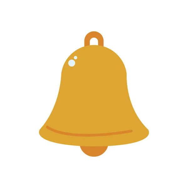 Isolated bell flat style icon vector design — Stock vektor