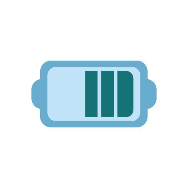Isolated battery flat style icon vector design