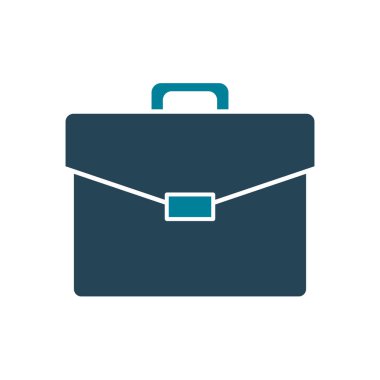 İzole çanta siluet biçim ikon vektör tasarımı